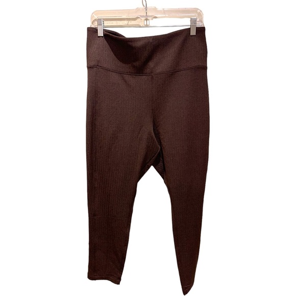 Athleta Delancey Herringbone Legging in Maroon Size 3X - Picture 4 of 5